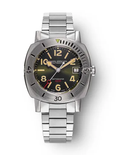 Nivada Grenchen Depthmaster Numerals - Bracelet Flat Link