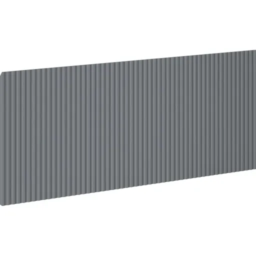 MEXEN Rivel čelo pro koupelnovou skříňku reliéf 100 x 43,5, grafit mat 91A20-1000-470-1-66