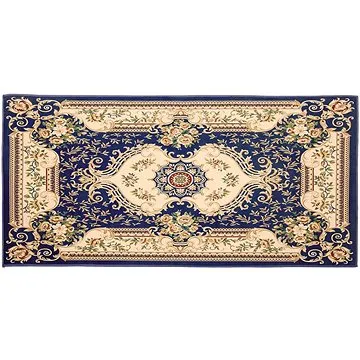 Tmavě modrý koberec 80 x 150 cm GAZIANTEP, 121643 (beliani_121643)