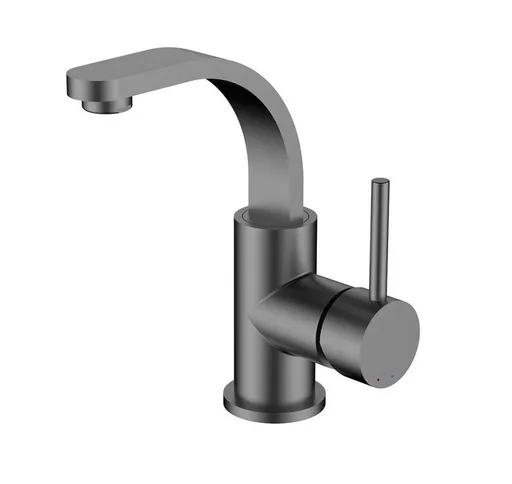 BESCO Stojánková umyvadlová baterie DECCO II Grafitová BABUDIIGR