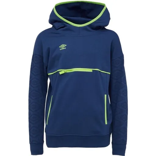 Umbro WANZ Chlapecká mikina, modrá, velikost 128-134