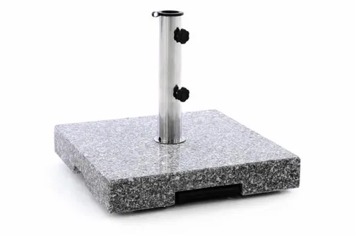 Garthen 40603 Stojan pro slunečník - žula a ocel - 37 kg