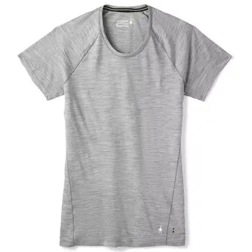 Smartwool W Merino 150 Baselayer SS Light Gray Heather (SPTsmw64nad)