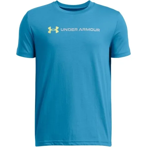 Under Armour LOGO WORDMARK Dětské tričko, modrá, velikost XL