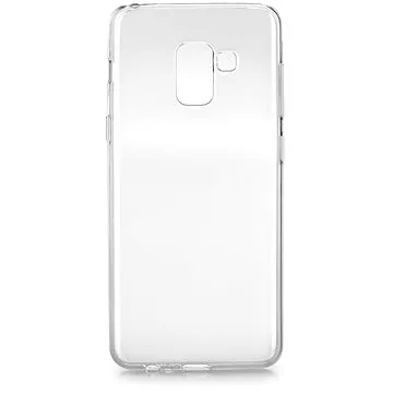 gumové pouzdro Ultra Slim 0.5mm TPU na Samsung Galaxy A8 Plus, průsvitné (MG73989)