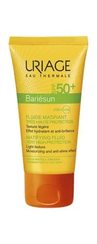 Uriage Opalovací matující fluid SPF 50+ Bariésun Mat (Fluid Very Hight Protection) 50 ml