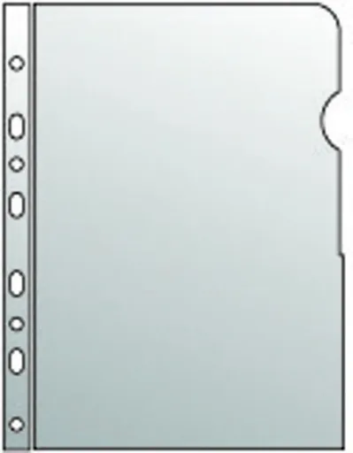 Obal A4 "L/U" čirý eurozávěs 140mic lesklý 100ks