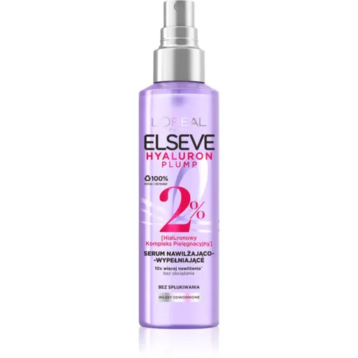 L’Oréal Paris Elseve Hyaluron Plump sérum na vlasy s kyselinou hyaluronovou 150 ml