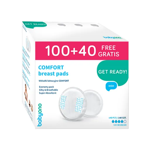 Babyono Vložky do podprsenky 100+40 ks