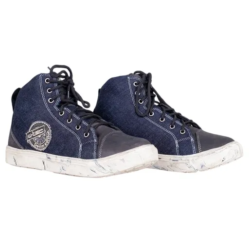 Moto boty W-TEC Denimo modrá 39