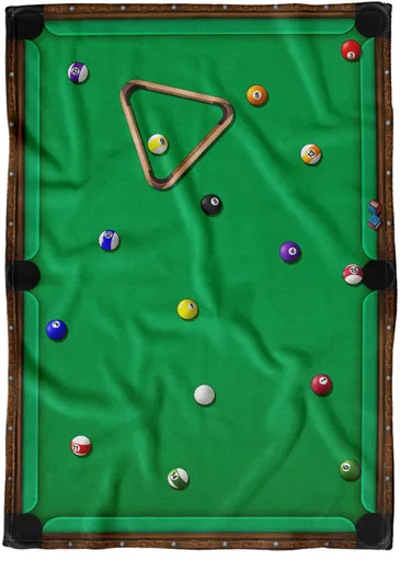 Deka Kulečníkový stůl (Podšití beránkem: NE)