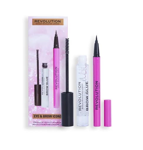 Revolution Eye & Brow Icons dárková sada 3,5 ml
