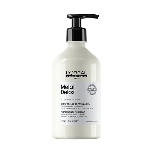 L'Oréal Professionnel Šampon pro barvené a poškozené vlasy, pro lesk vlasů, déletrvající barvu, bohatá textura Serie Expert Metal Detox (Professional
