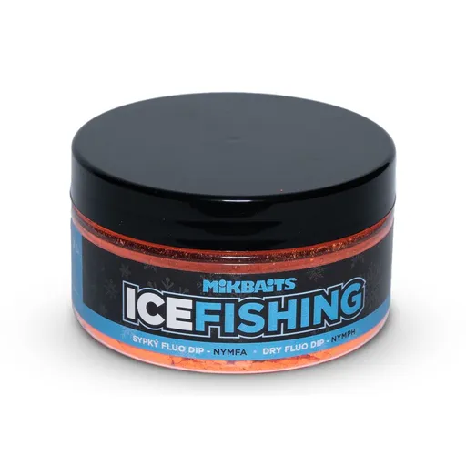 Mikbaits Ice Fishing Range Sypký Fluo dip 100ml - Nymfa,Mikbaits Ice Fishing Range Sypký Fluo dip 100ml - Nymfa