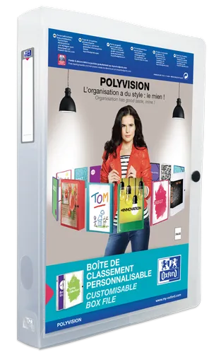 Oxford - Box na spisy Oxford Polyvision A4/4 cm