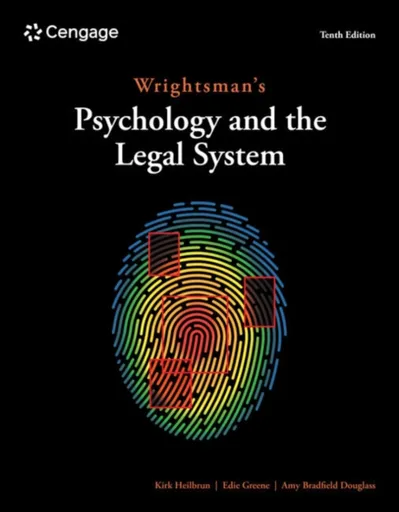 Wrightsman's Psychology and the Legal System - Amy  Douglass, Kirk  Heilbrun, Edith  Greene
