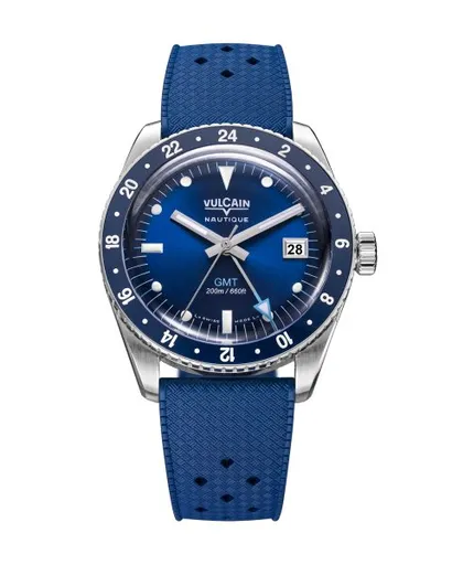 Vulcain Skindiver GMT - Blue