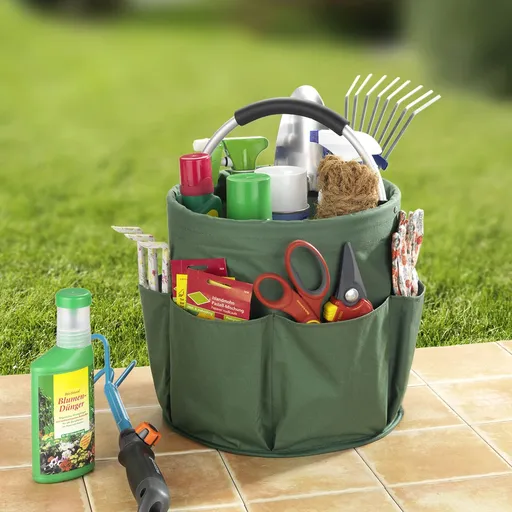 WENKO Organizér na pomůcky, zelený, 16 l