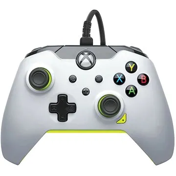 PDP Wired Controller - Electric White - Xbox (708056069018)