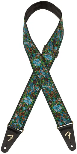 Fender Mosaic Jacquard Strap Green