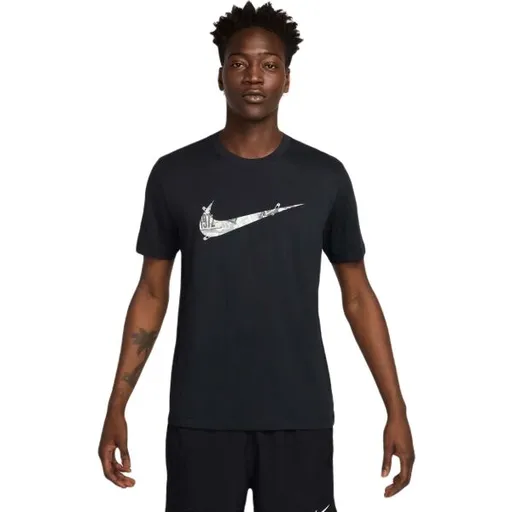 Nike TEE RUN ENERGY SP25 Pánské běžecké triko, černá, velikost