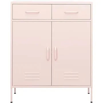 Úložná skříň růžová 336157 (336157)