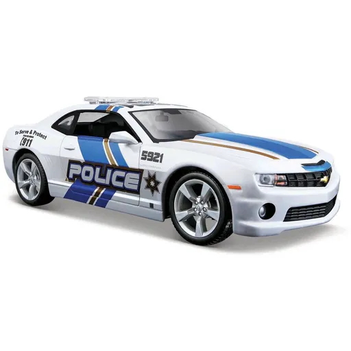 Maisto 2010 Chevrolet Camaro SS, bílá, 1 : 24