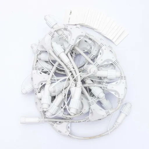 DecoLED T rozbočovač, 21 výstupů, bílý, IP67