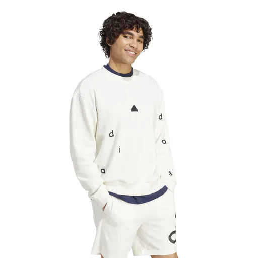 adidas Embroidered French Terry Sweatshirt M