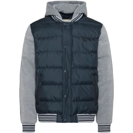 BLEND BHERNIE Pánská zateplená bunda, tmavě modrá, velikost