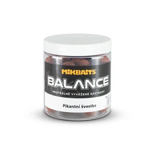 Mikbaits Boilie Spiceman Balance 250ml - Pikantní švestka 20mm,Mikbaits Boilie Spiceman Balance 250ml - Pikantní švestka 20mm