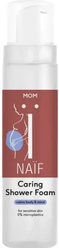 NAÏF Sprchová pěna pro těhotné Mom (Caring Shower Foam) 200 ml