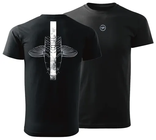 Giants fishing tričko pánské šupináč hlava černé - xl