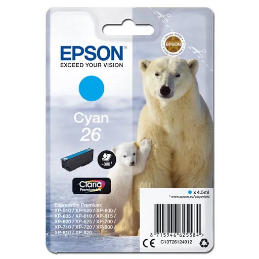 EPSON T2612 (C13T26124012) - originální