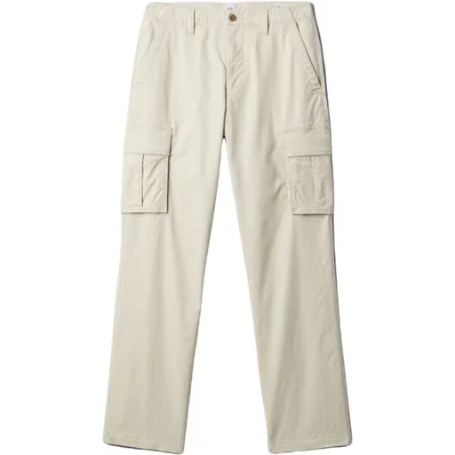 GAP V-STRAIGHT CARGO Pánské kalhoty, béžová, velikost