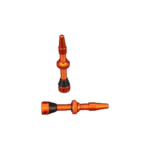 HAVEN ALU 44 MM Bezdušové ventilky, oranžová, velikost