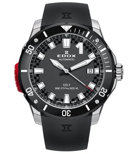 EDOX CO-1 Date Automatic 80137-3NR-CANN