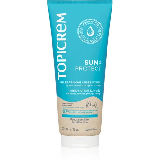 Topicrem Sun Protect Fresh After-Sun Gel chladivý gel po opalování 200 ml