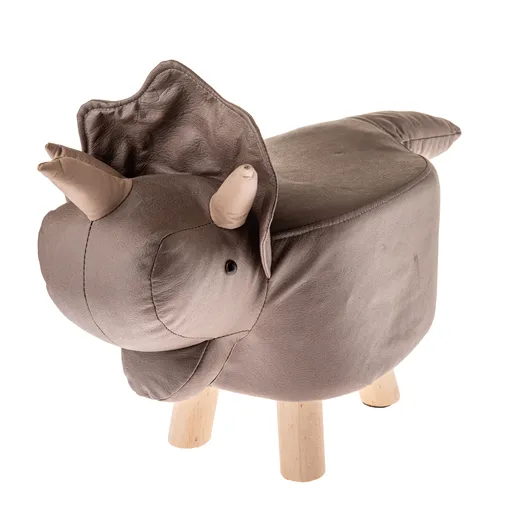 Omyvatelná stolička/taburet Nosorožec, 50 x 28 x 24 cm