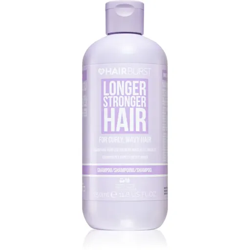 Hairburst Longer Stronger Hair Curly, Wavy Hair hydratační šampon pro vlnité a kudrnaté vlasy 350 ml