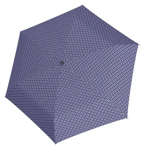Skládací deštník Doppler Carbonsteel Mini Slim Minimals Blue