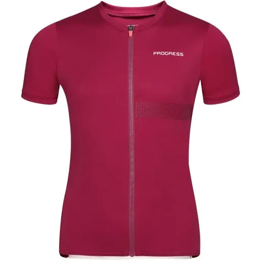 PROGRESS TRAFFICA Dámský cyklistický dres, fialová, velikost