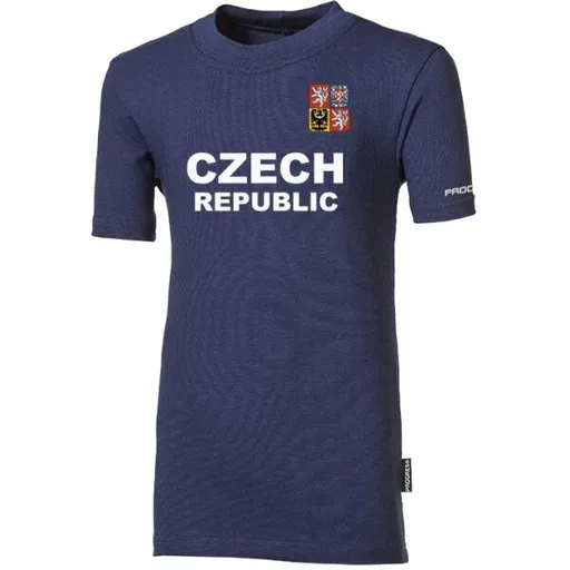 PROGRESS FC1 CZ JR Juniorské triko pro fanoušky, modrá, velikost 164-170