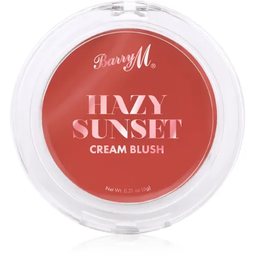 Barry M Hazy Sunset krémová tvářenka odstín Evening Daze 6 g