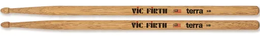 Vic Firth 5BT American Classic® Terra Series Drumsticks, Wood Tip