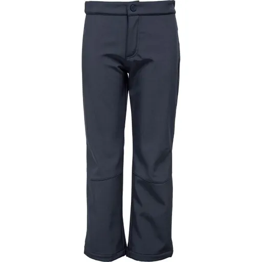 LOAP LOPES Dětské softshellové kalhoty, tmavě modrá, velikost 112-116