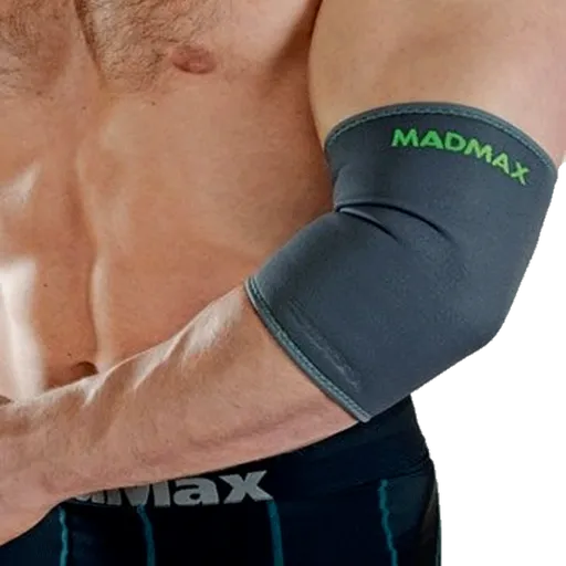 MadMax Bandáž neopren na loket MFA293 šedá - M