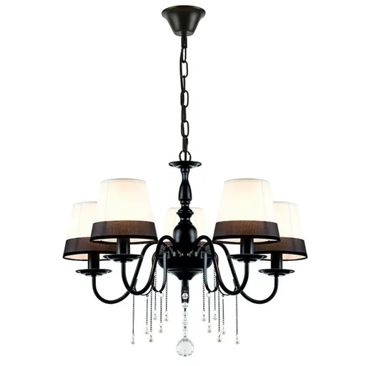 ACA Lighting Textile závěsné svítidlo EG167285PBW