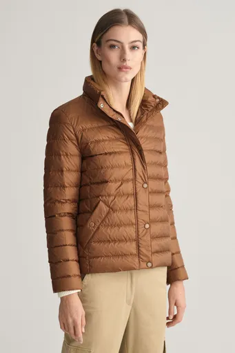 BUNDA GANT LIGHT DOWN JACKET CACAO