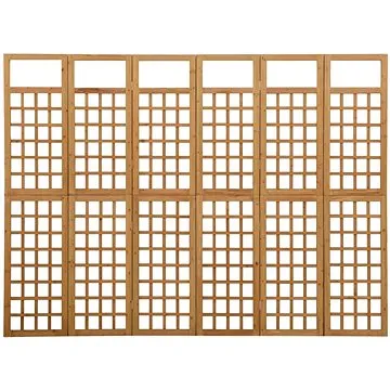 Shumee 6dílná treláž masivní jedlové dřevo 242,5×180 cm, 316481 (316481)